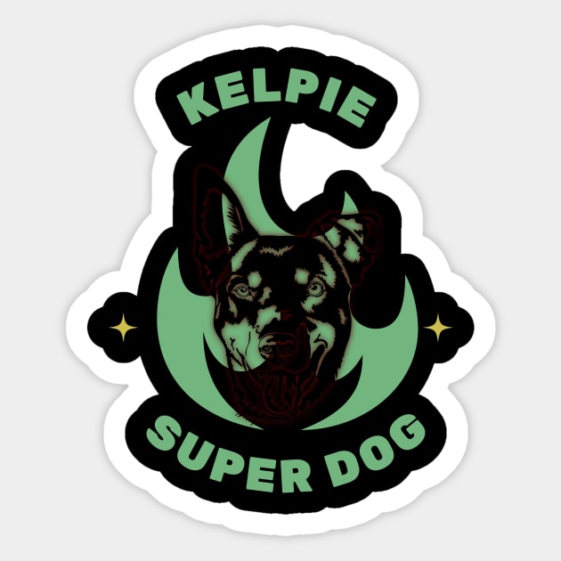 Kelpie Sticker by CHromatic.Blend